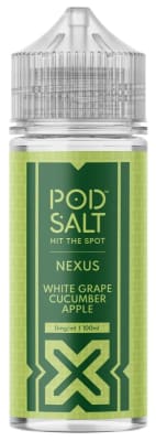 Pod Salt Nexus White Grape Cucumber 120ml - Uva Manzana y Pepino1