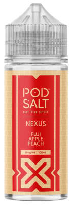 Pod Salt Nexus Fuji Apple Peach 120ml - Melocotones Dulces1