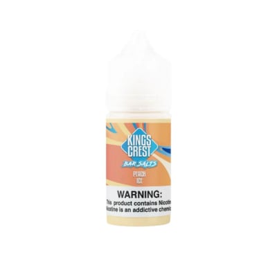 King Crest Bar Salts Peach Ice 30ML - Durazno Ice1