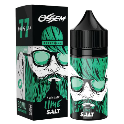 Ossem Fruity Brazilian Lime Salt 30ml - Lima Limón1