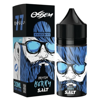 Ossem Fruity British Berry Salt 30ML - Arándanos1