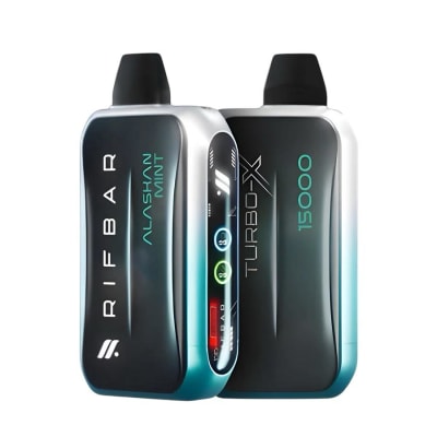 Rifbar Turbo X Alaskan Mint 15000 Puffs - Menta1