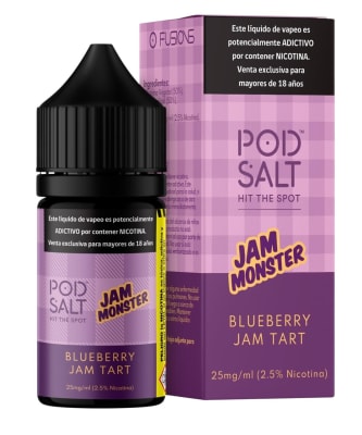 Pod Salt Blueberry Jam Tart Salt 30ml - Mermelada de Arándanos1