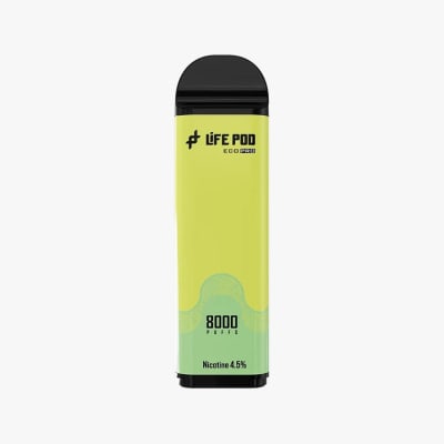 Life Pod Recarga Eco Pro Green Grape ICE 8.000 Puff1