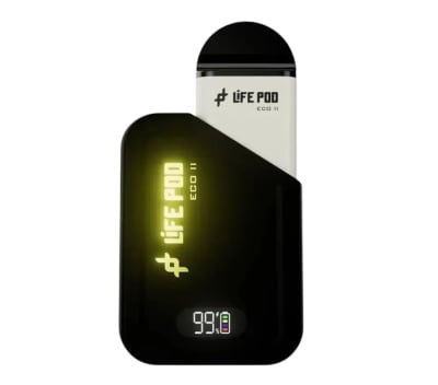 Life Pod Kit Eco II 10.000 Puff Banana Custard - Crema De Banana1