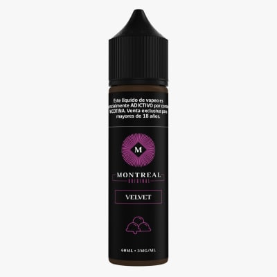 Montreal Original Velvet 60ML - Tabaco, Vainilla y Helado de Pistacho1