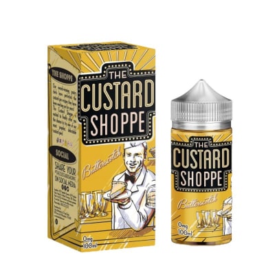 The Custard Shoppe Butterscotch 100ml - Tarta de Mantequilla1