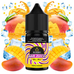Bombo Bar Juice Triple Mango Ice Salt 30ml - Mango