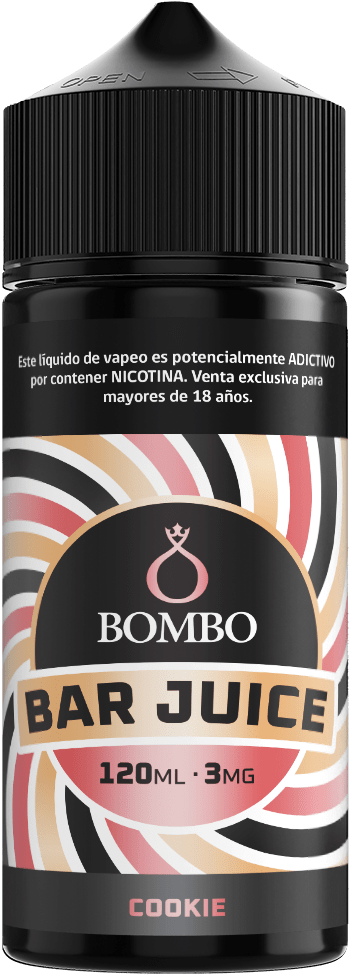 Bombo Bar Juice Cookie 120ml - Galletas2
