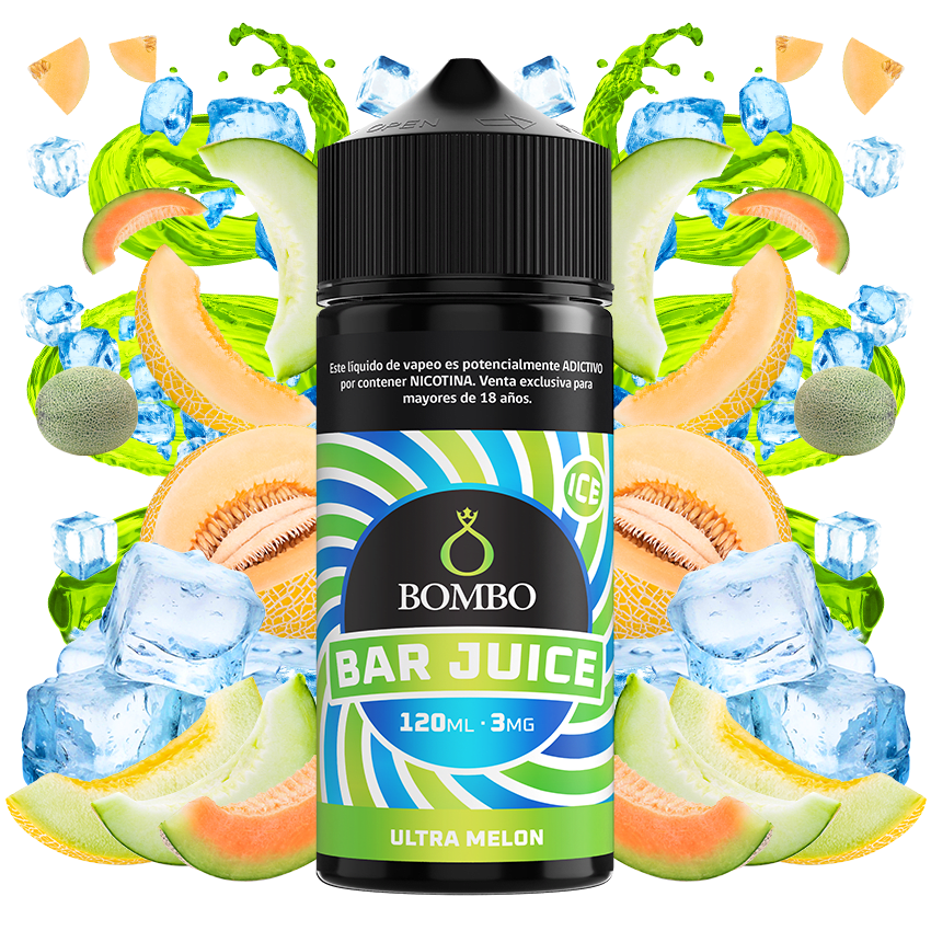 Bombo Bar Juice Ultra Melon 120ml - Melon Dulce 0