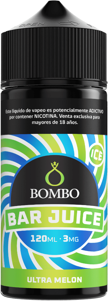 Bombo Bar Juice Ultra Melon 120ml - Melon Dulce2