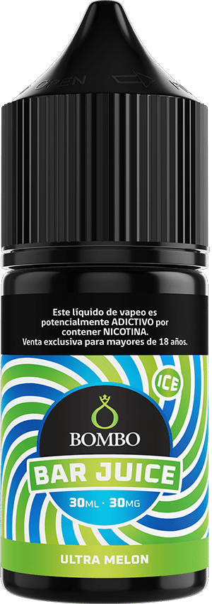 Bombo Bar Juice Ultra Melon Ice Salt 30ml - Melón Dulce2