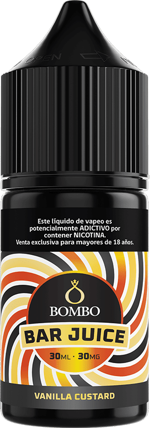 Bombo Bar Juice Vanilla Custard Salt 30ml - Vainilla Cremosa2
