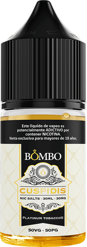 Bombo Cuspidis Salt 30ml - Tabaco y Frutos Secos2
