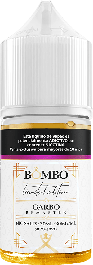 Bombo Garbo Remaster Salt 30ml - Ginebra y Limón2