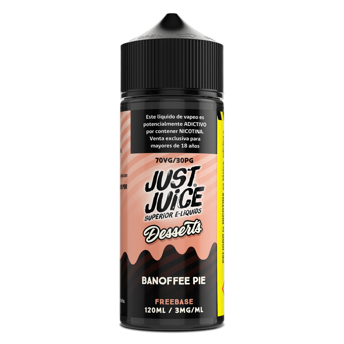 Just Juice Banoffee Pie 120ML - Pie de Banana1