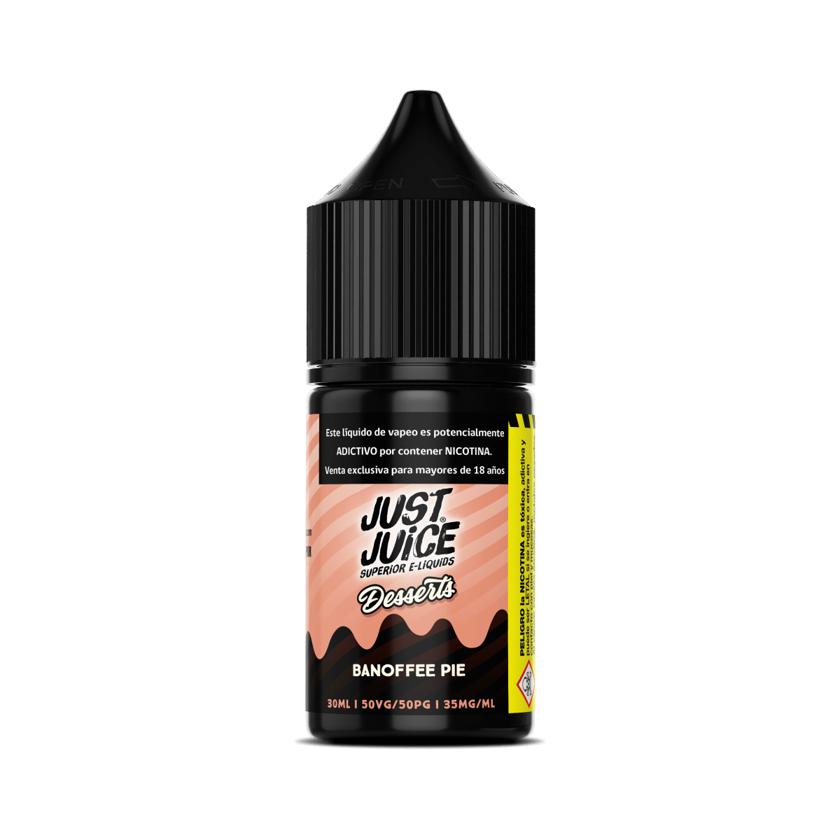 Just Juice Banoffee Pie Salt 30ML - Pie de Banana1