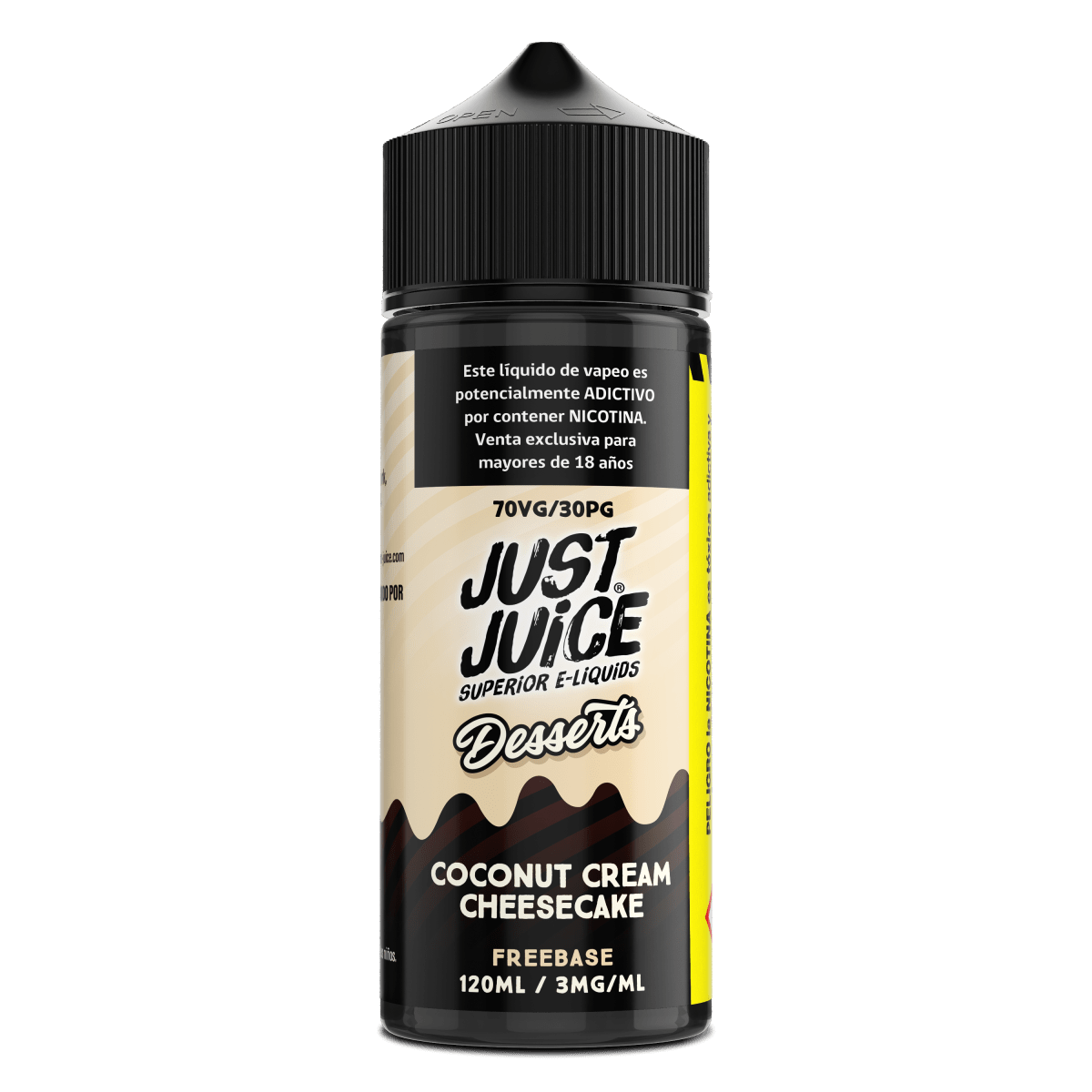 Just Juice Coconut Cream Cheesecake 120ML - Cheesecake de Crema de Coco1