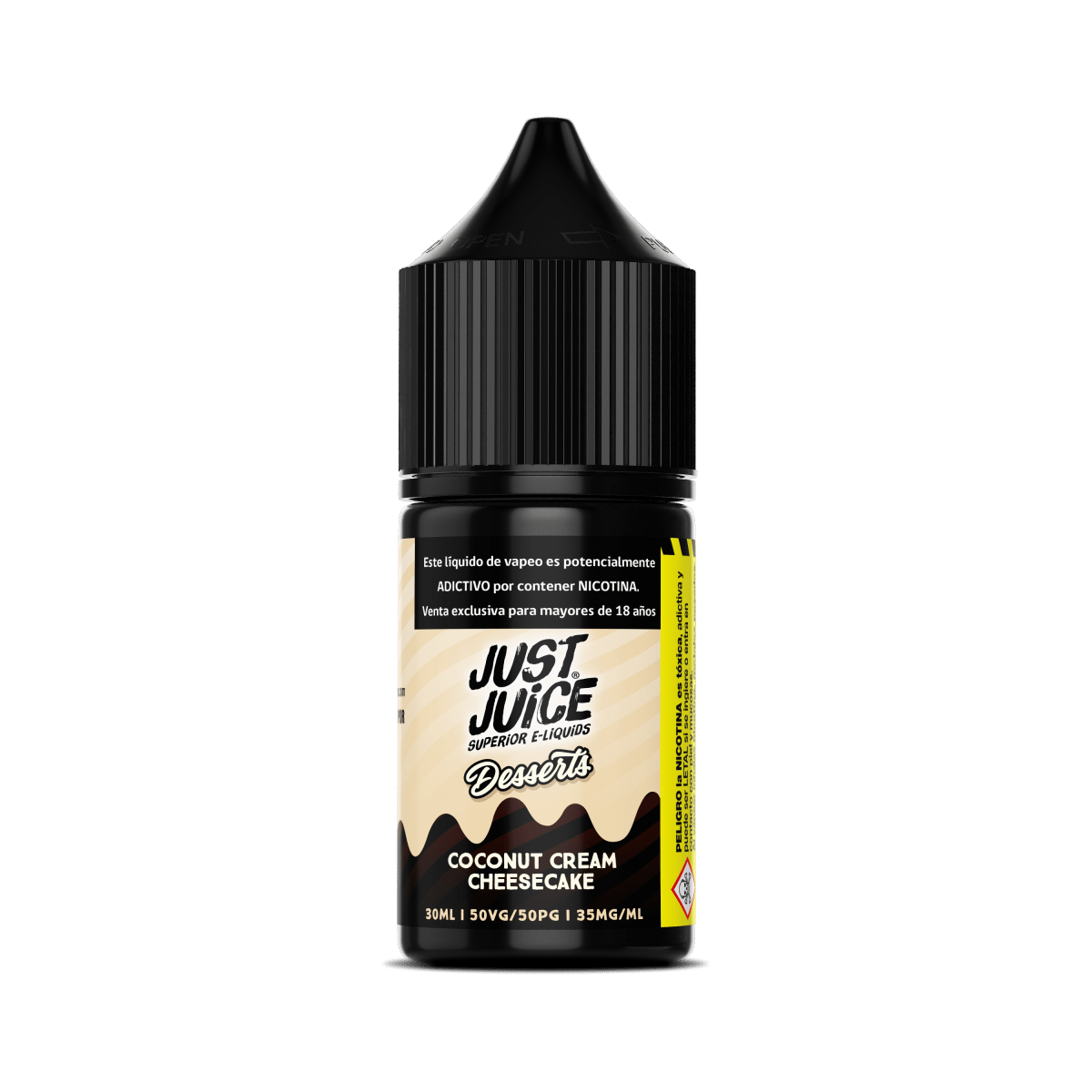 Just Juice Coconut Cream Cheesecake Salt 30ML - Cheesecake de Crema de Coco1