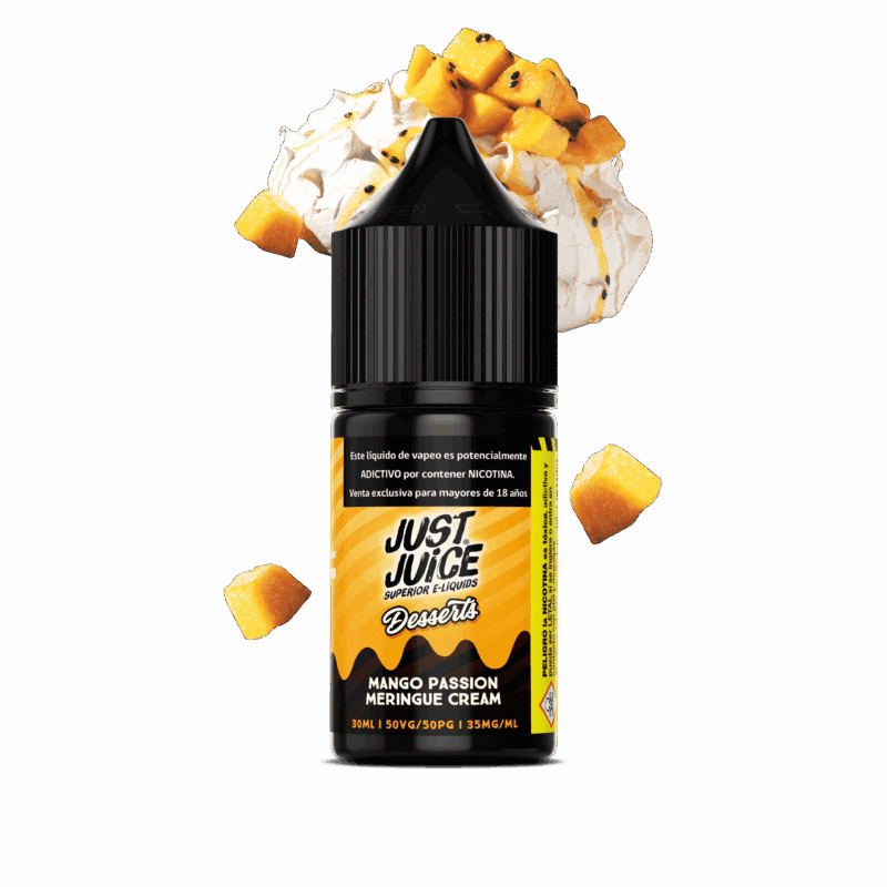 Just Juice Mango Passion Meringue Cream Salt 30ML - Crema de Merengue 1