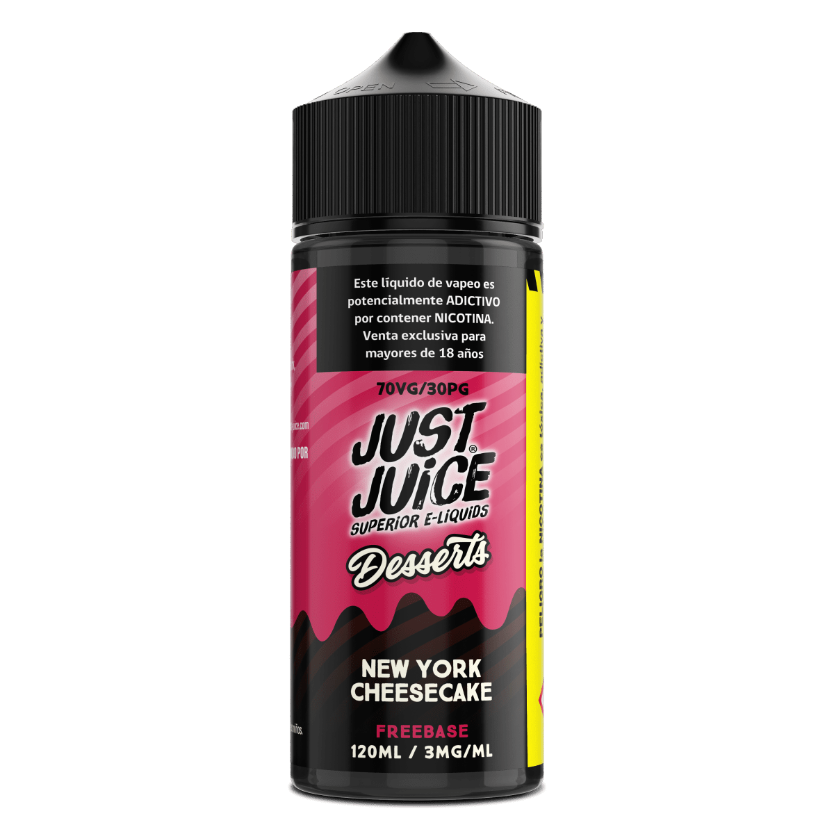 Just Juice New York Cheesecake 120ML - Cheesecake y Base de Galleta dorada1