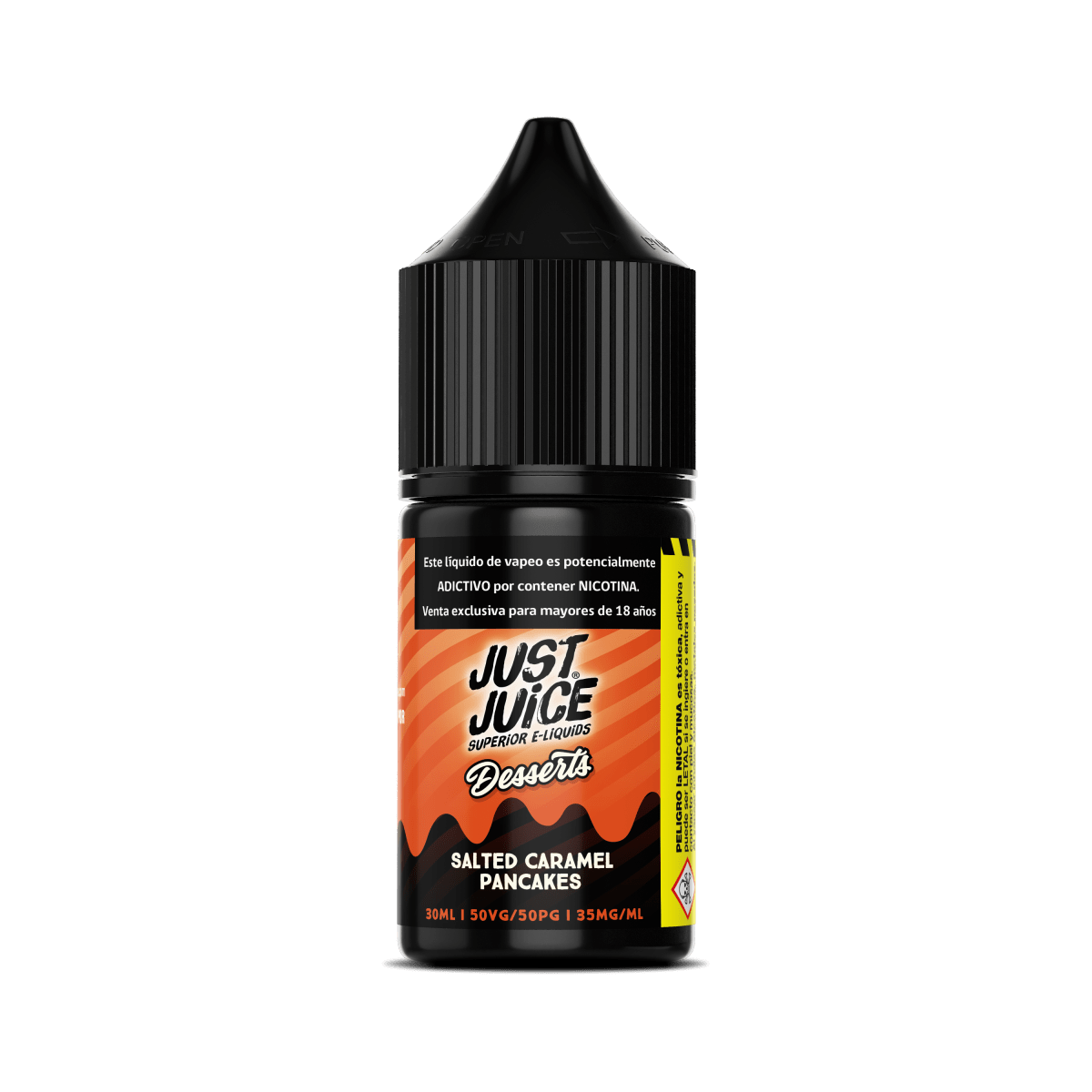 Just Juice Salted Caramel Pancake Salt 30ML - Panqueques de Caramelo1