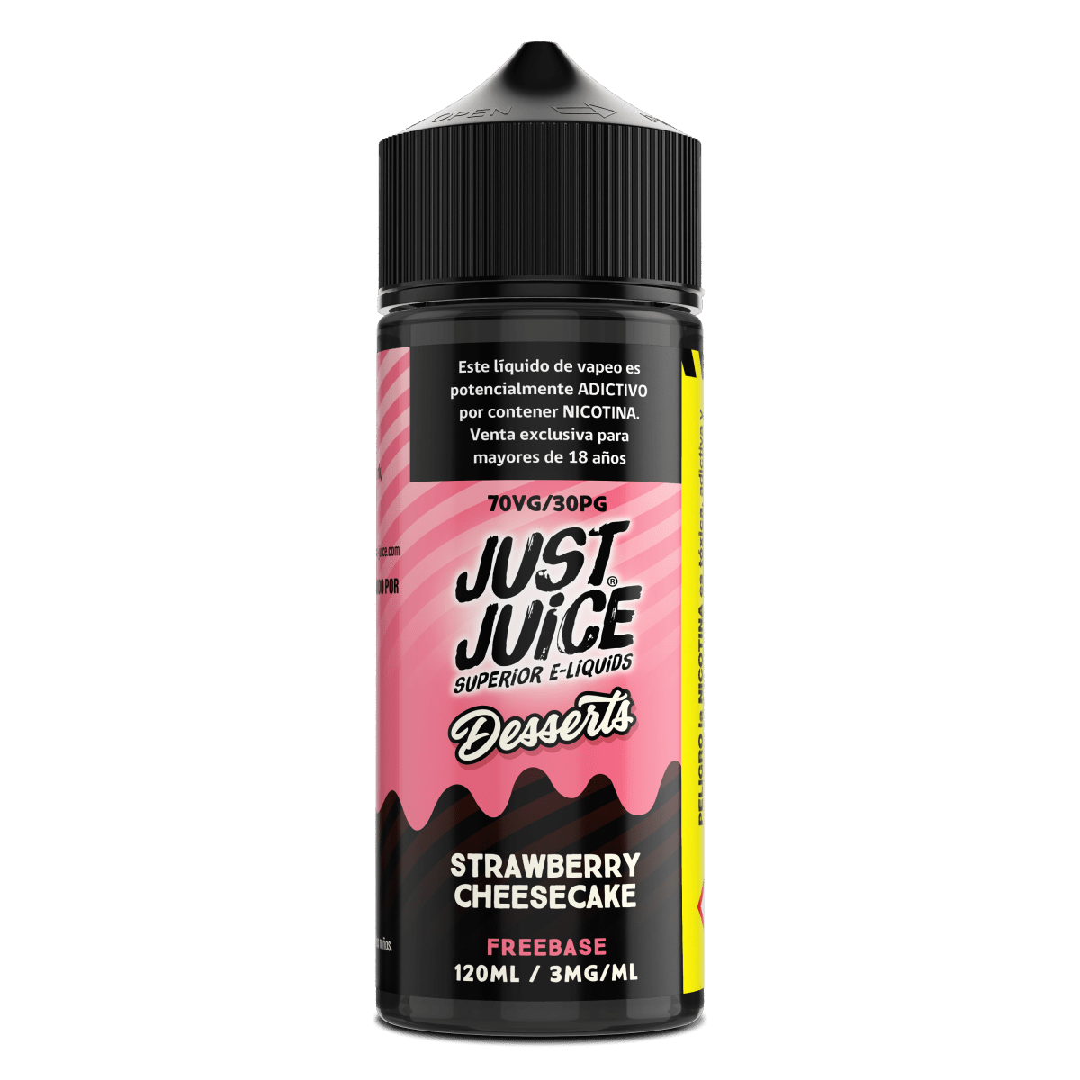 Just Juice Strawberry Cheesecake 120ML - Cheesecake de Frutilla1