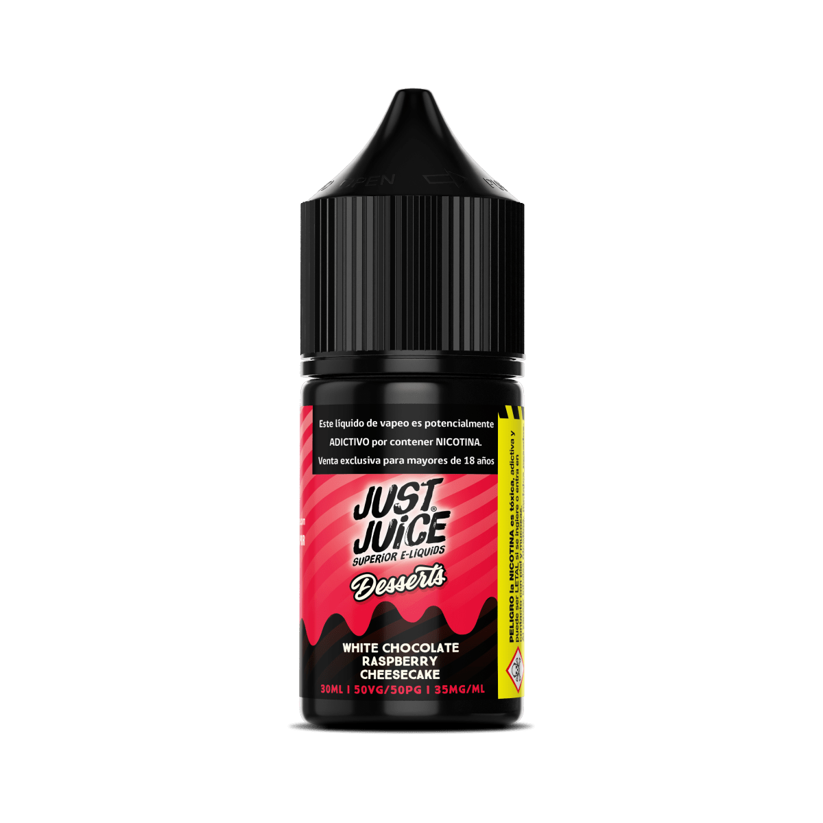 Just Juice White Chocolate Raspberry Cheesecake Salt 30ML - Cheesecake de Frambuesa1