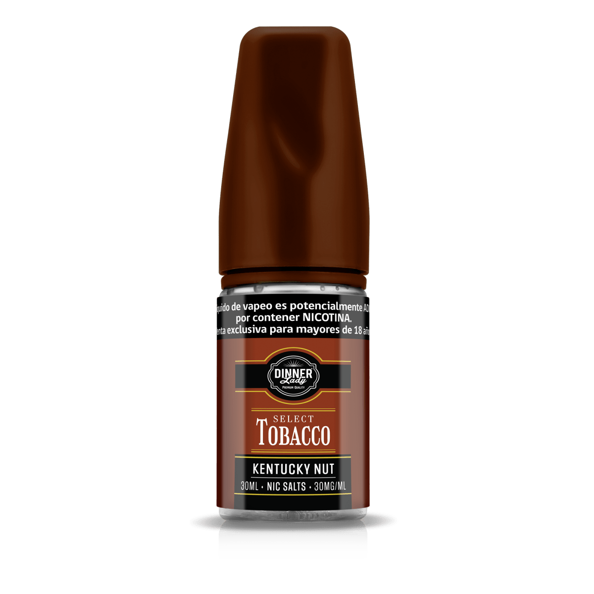 Dinner Lady Kentucky Nut Tobacco Salt 30ML - Tabaco Kentucky 0