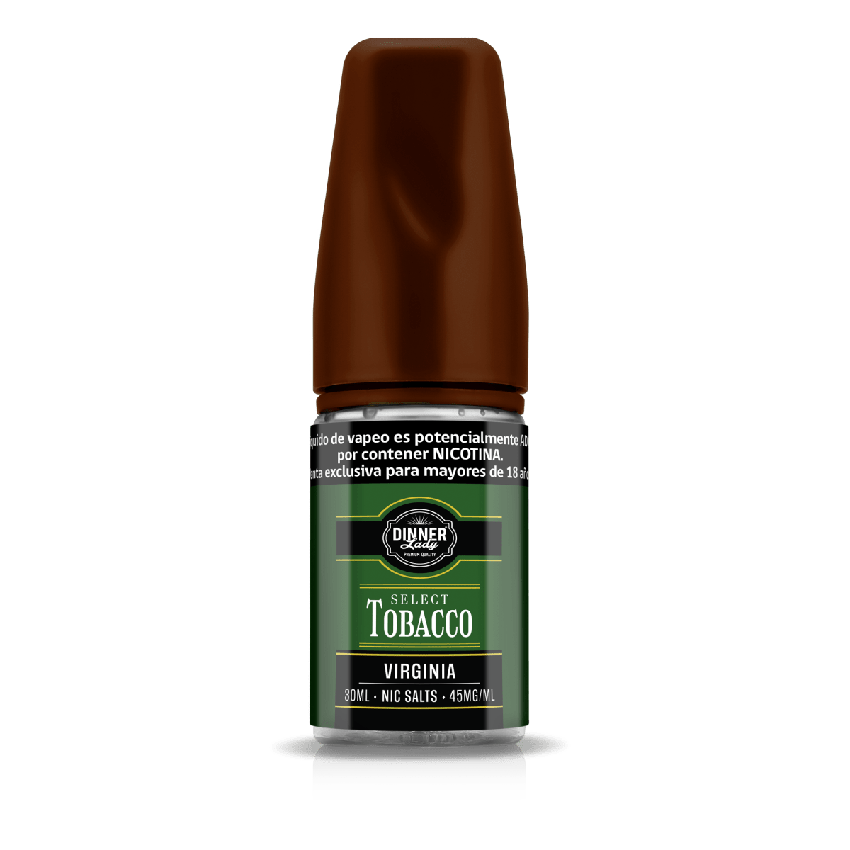 Dinner Lady Virginia Tobacco Salt 30ML - Tabaco Virginia 0