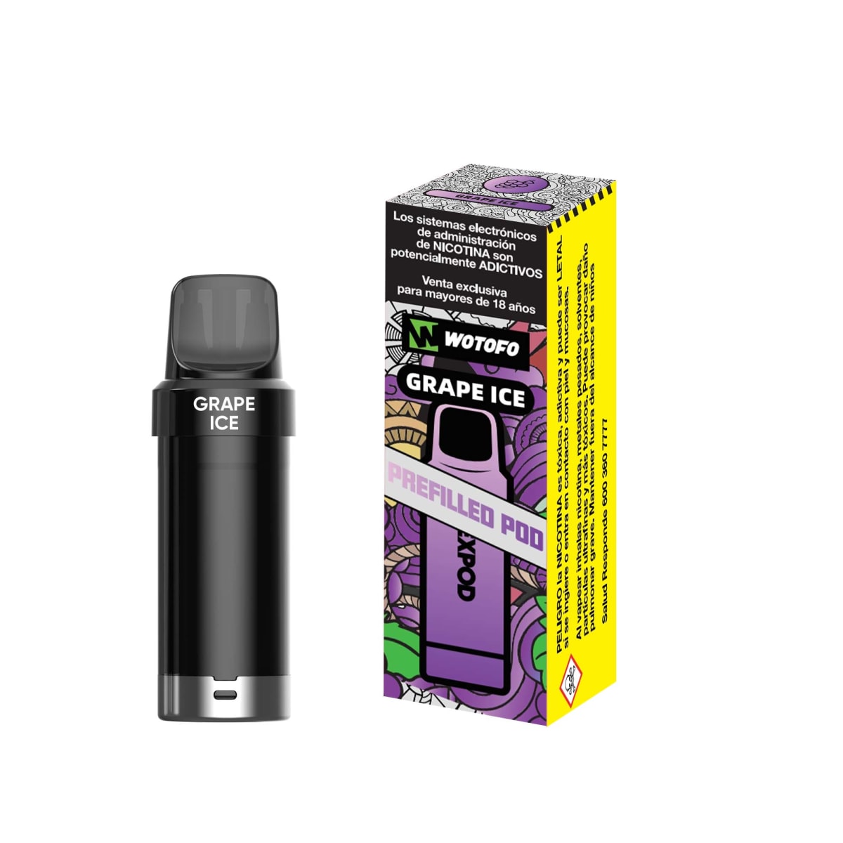 Cartucho de Recarga Wotofo Nexpod Grape Ice - Uva Hielo2