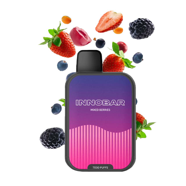 Innobar Mixed Berries 7000 Puffs - Mix de Berries1