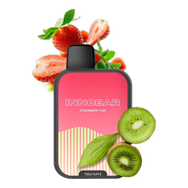 Innobar Strawberry Kiwi 7000 Puffs - Frutilla Kiwi1