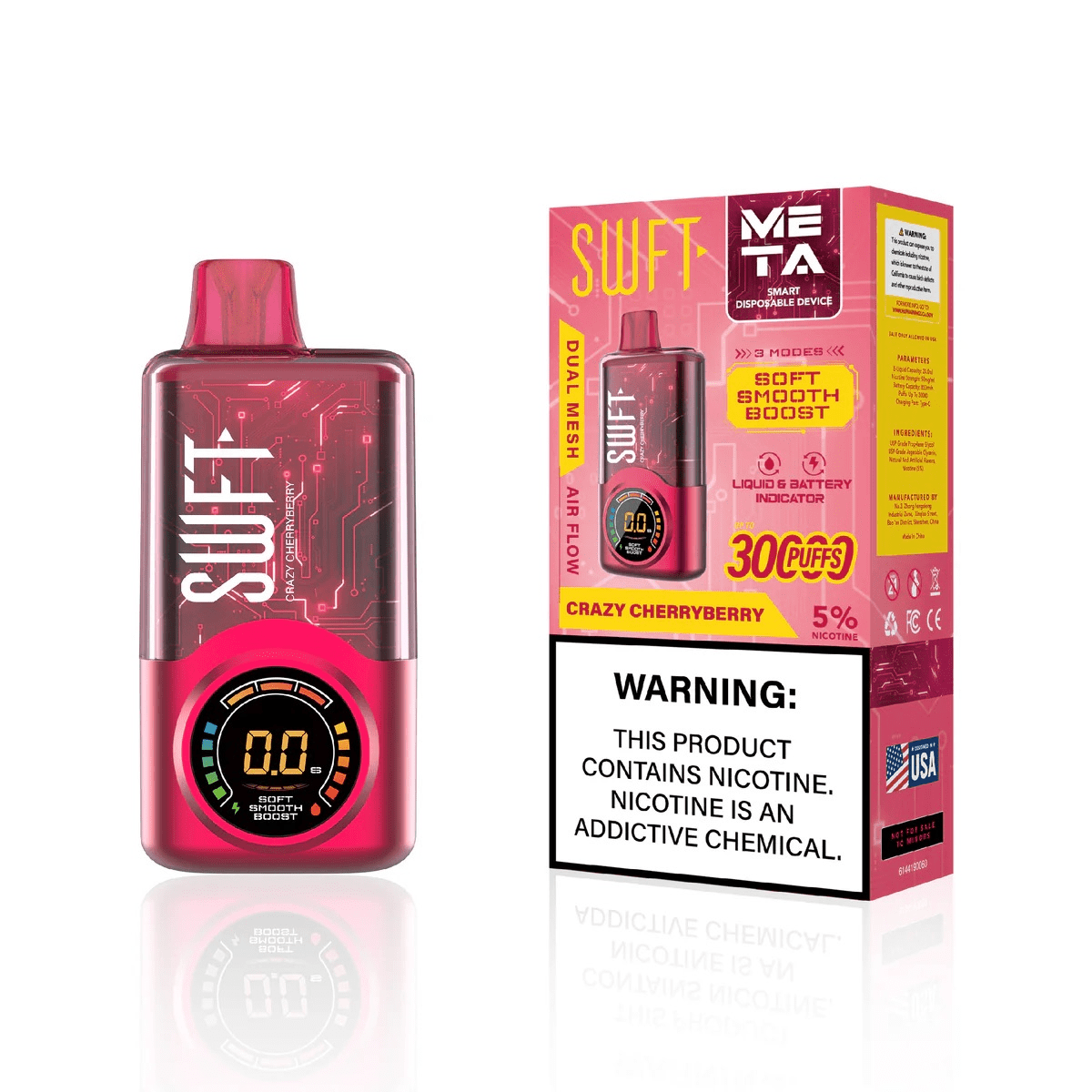 SWFT Meta 30000 Puffs (Variedad de sabores)12
