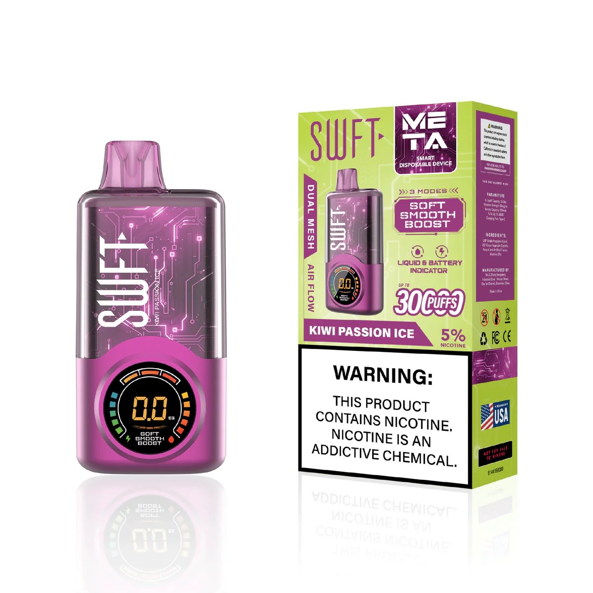 SWFT Meta 30000 Puffs (Variedad de sabores)7