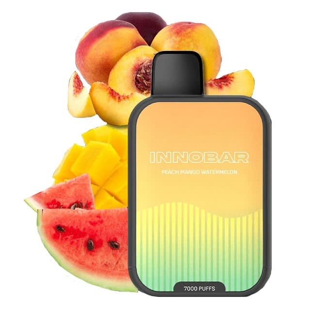Innobar Peach Mango Watermelon 7000 Puff - Durazno Mango Sandía1
