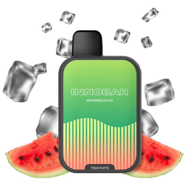 Innobar Watermelon Ice 7000 Puffs - Sandía Hielo1