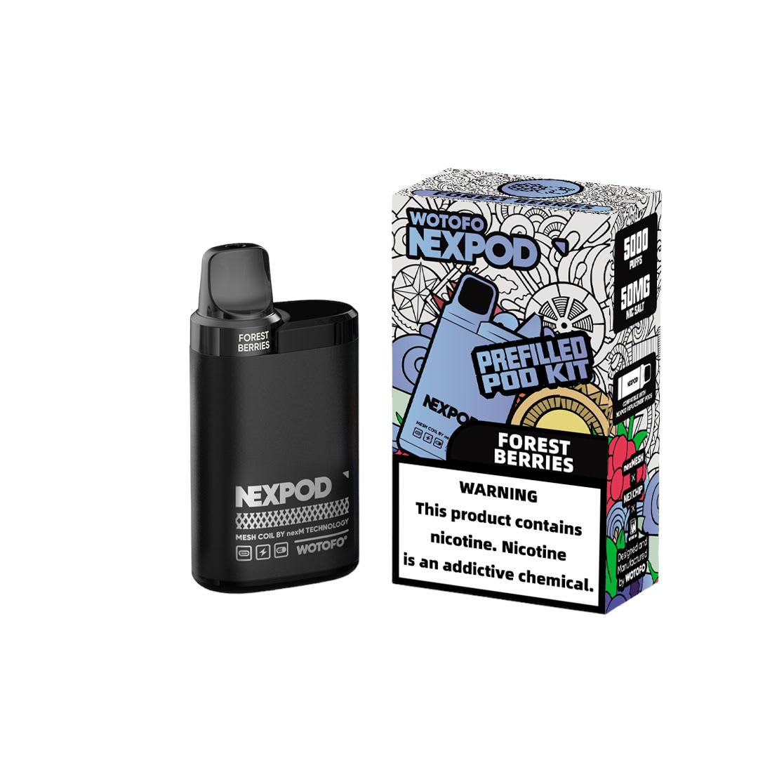 Wotofo Nexpod Kit Forrest Berries 5000 Puffs - Frutos del Bosque1