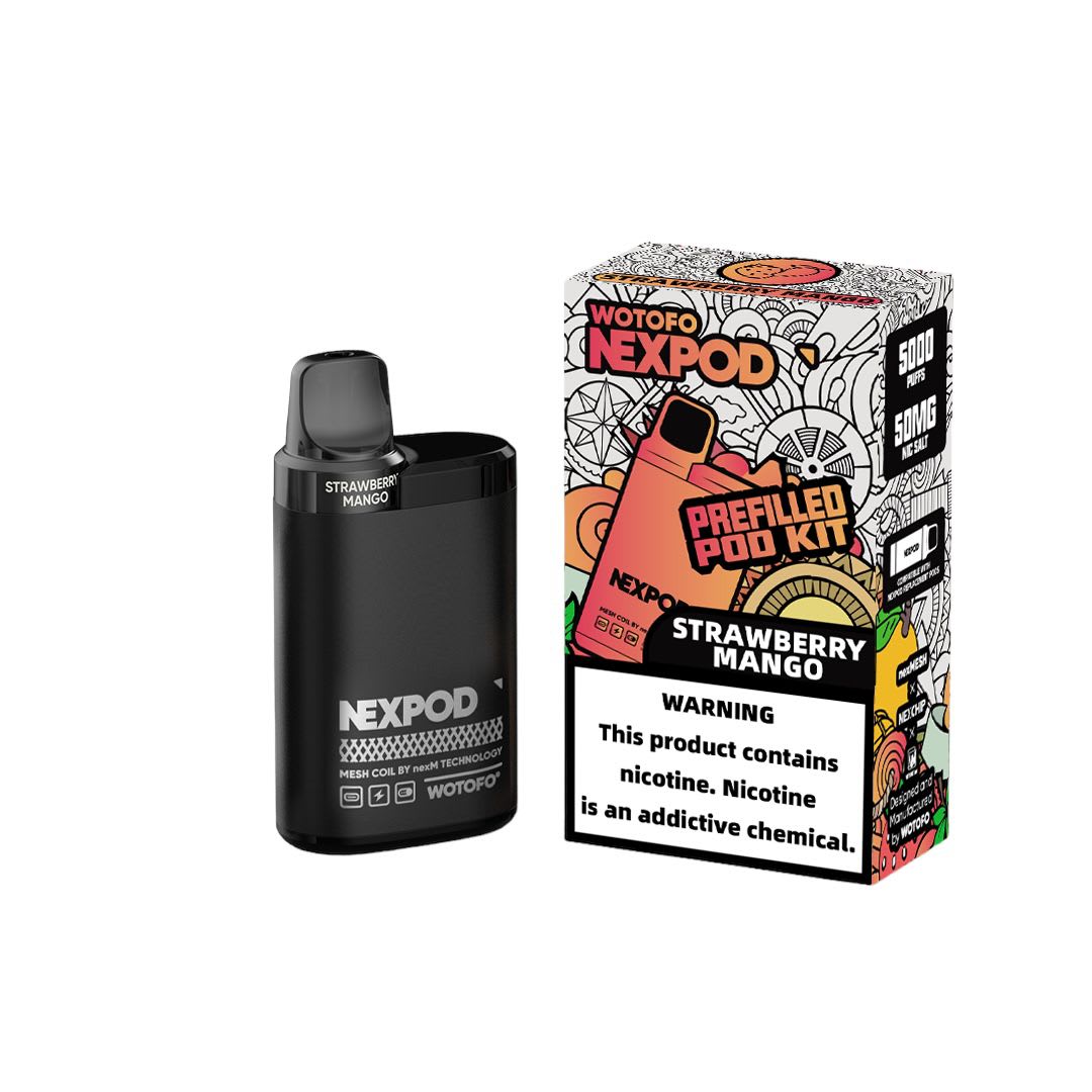 Wotofo Nexpod Kit Strawberry Mango 5000 Puffs - Mango Frutilla1