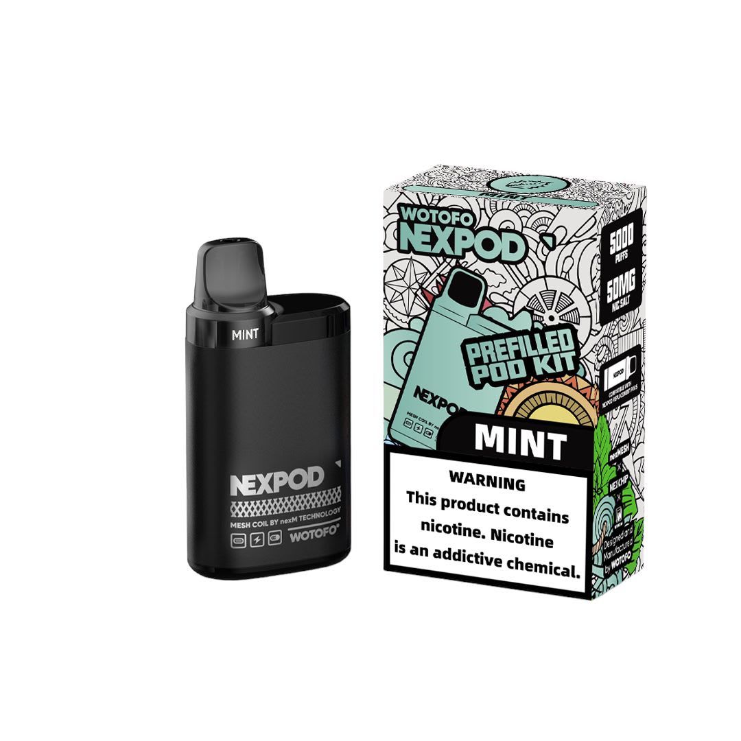 Wotofo Nexpod Kit Mint 5000 Puffs - Menta1
