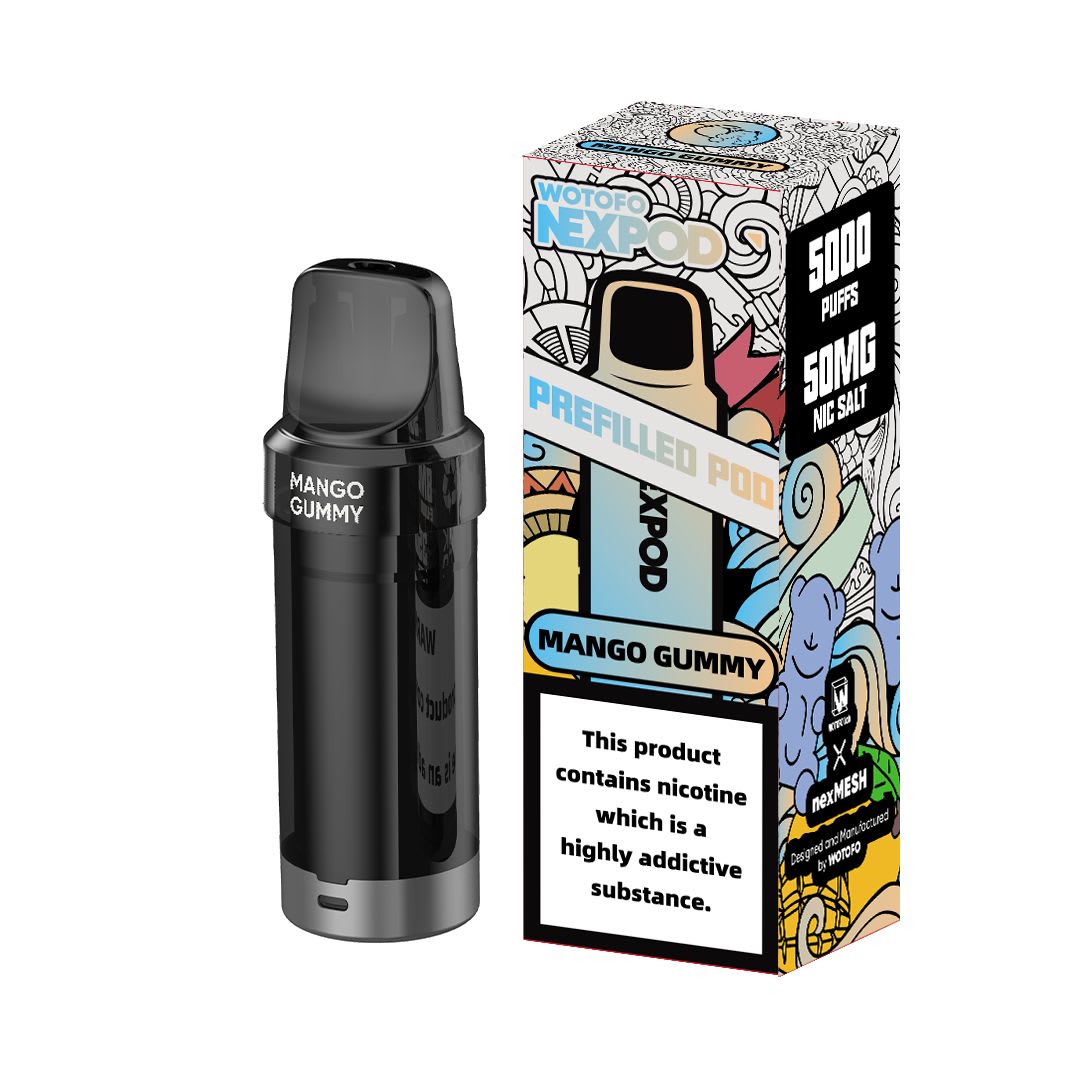 Cartucho de Recarga Wotofo Nexpod Mango Gummy - Gomitas de Mango1