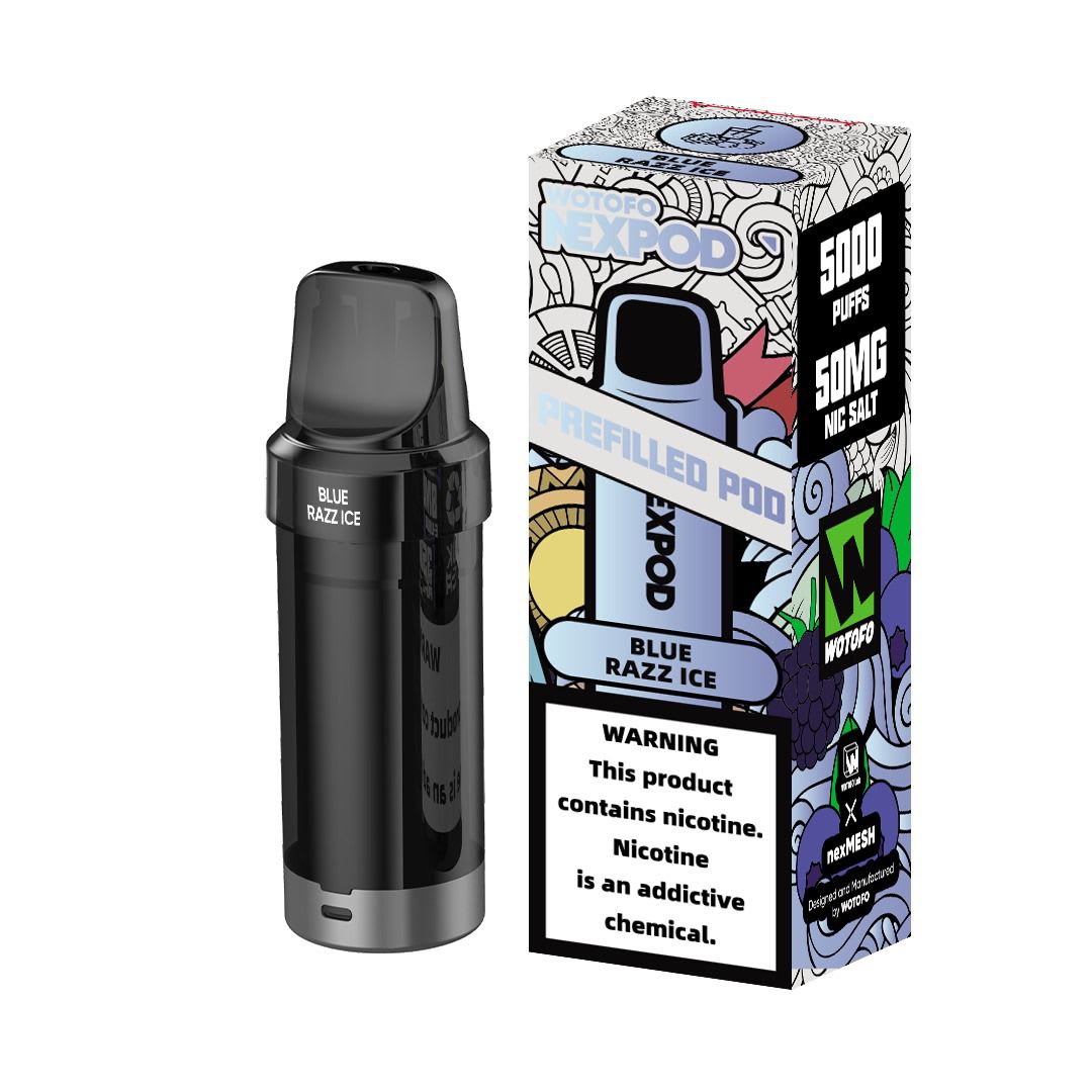 Cartucho de Recarga Wotofo Nexpod Blue Razz Ice - Arándanos con Hielo1