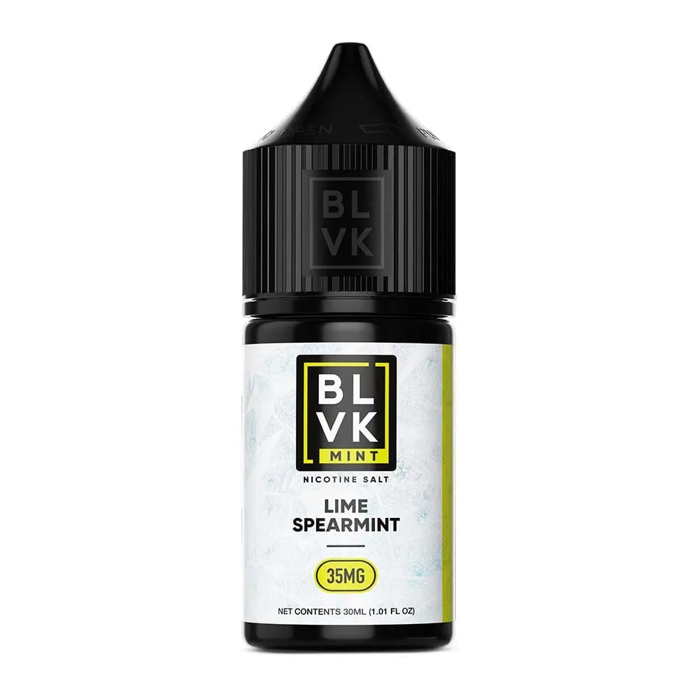 BLVK Mint Lime Spearmint Salt 30ml - Limon Menta1