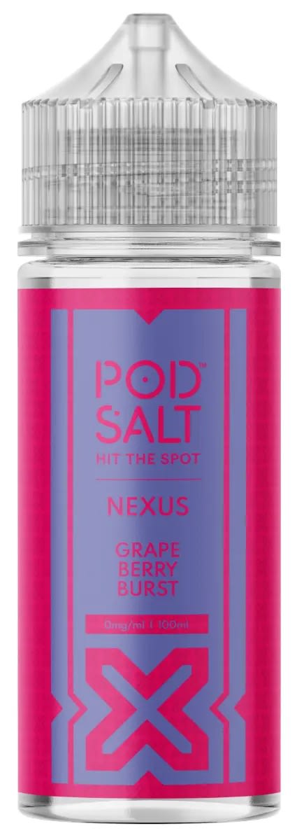 Pod Salt Nexus Grape Berry Burst 120ml - Berries1