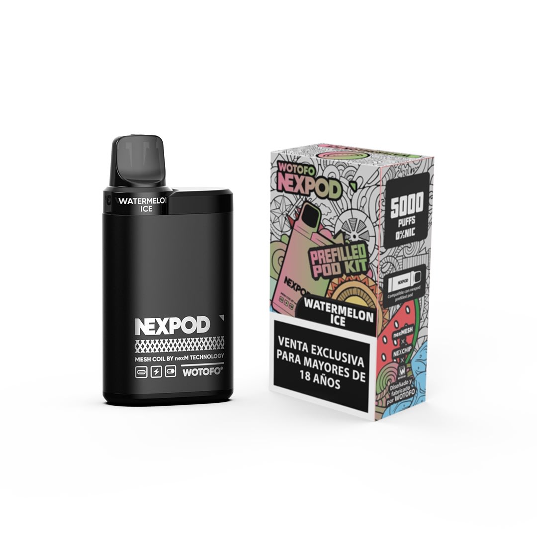Wotofo Nexpod Kit Watermelon Ice 5000 puffs - Sandia Ice1