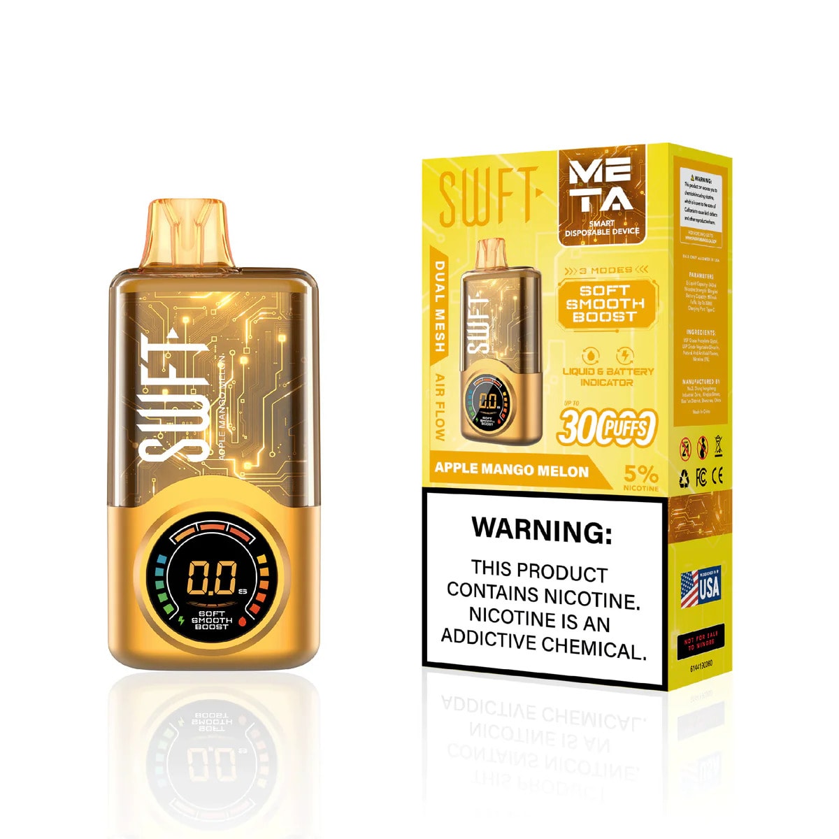 SWFT Meta 30000 Puffs (Variedad de sabores)3