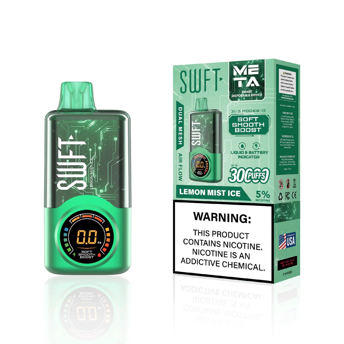 SWFT Meta 30000 Puffs (Variedad de sabores)5