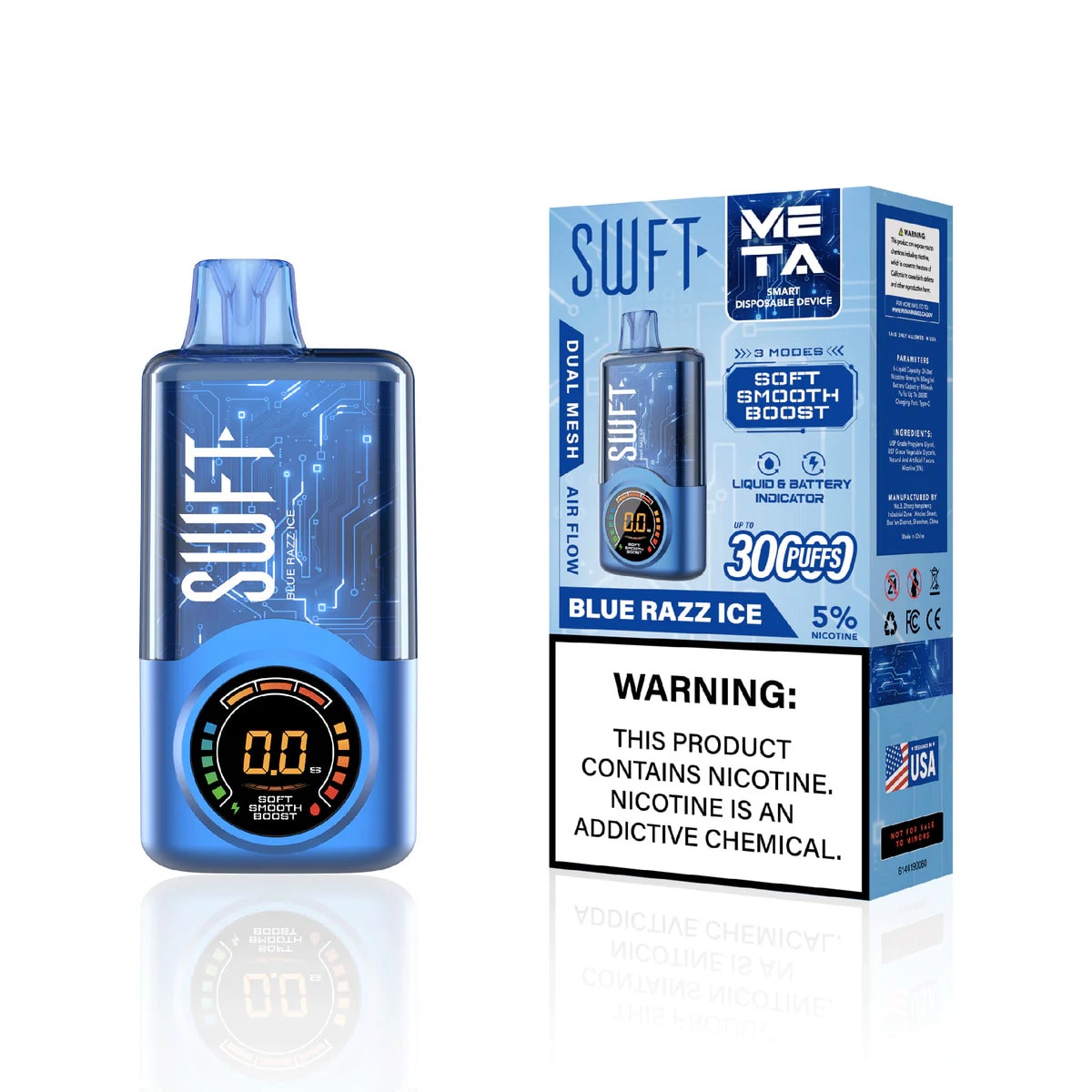SWFT Meta 30000 Puffs (Variedad de sabores)4