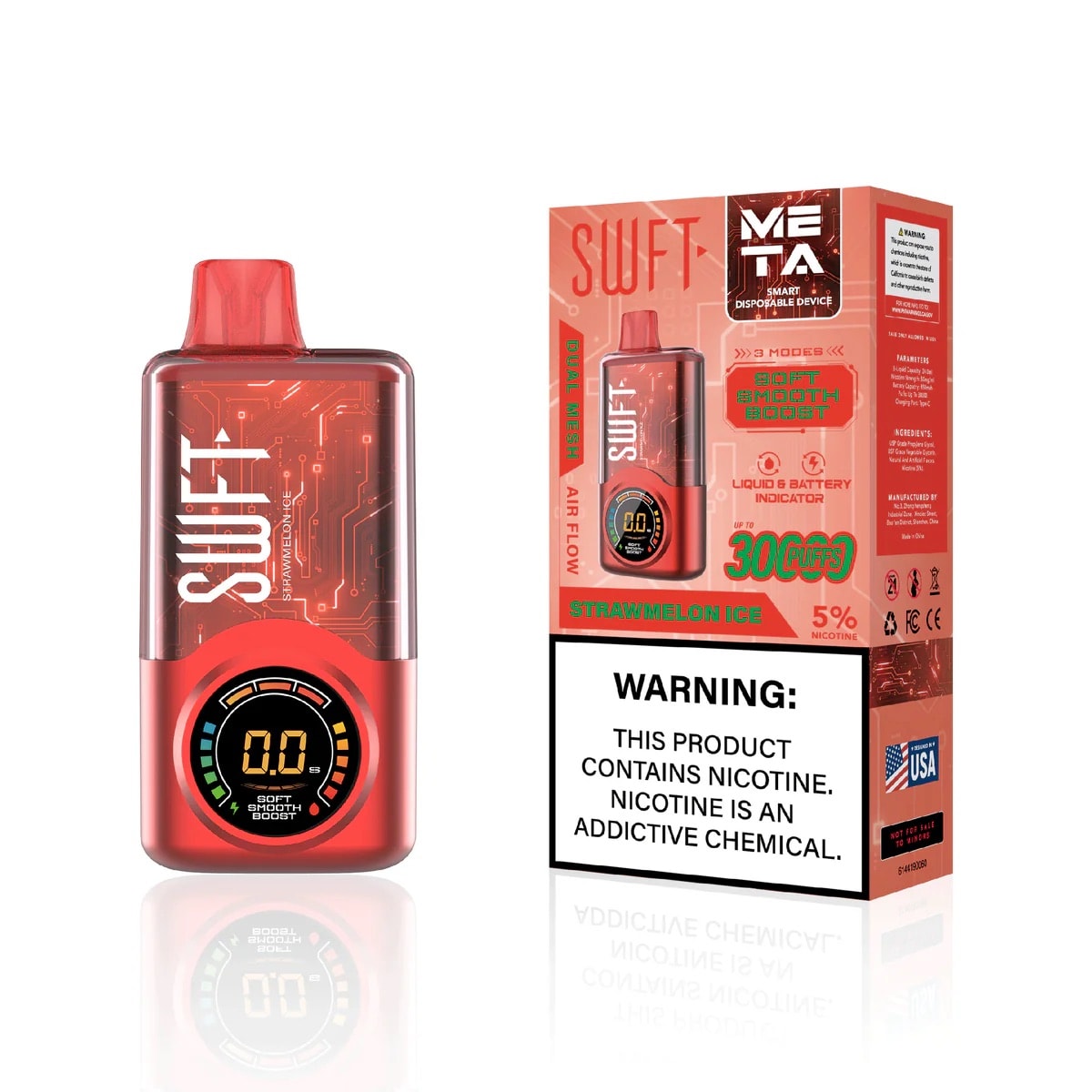 SWFT Meta 30000 Puffs (Variedad de sabores)6