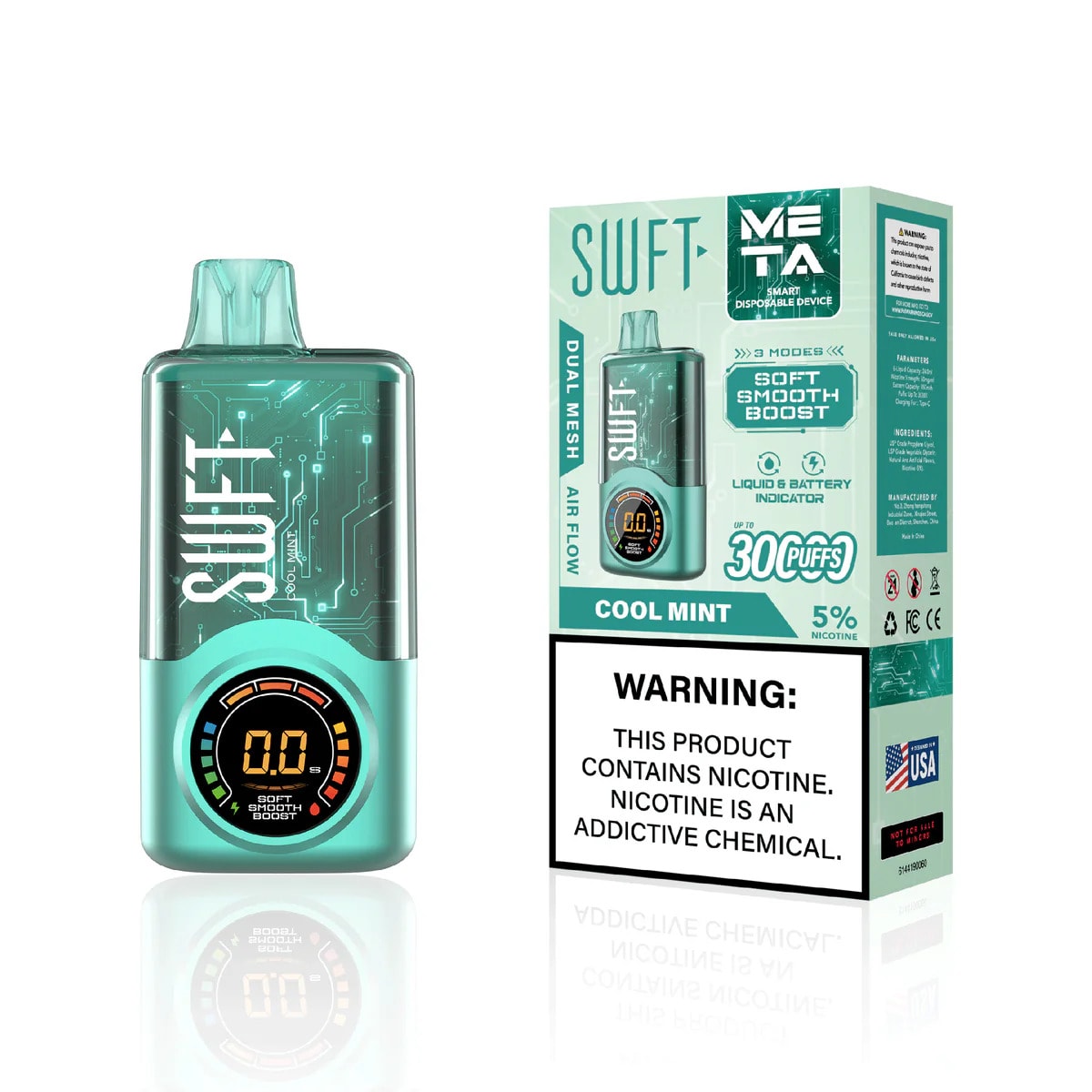 SWFT Meta 30000 Puffs (Variedad de sabores)8